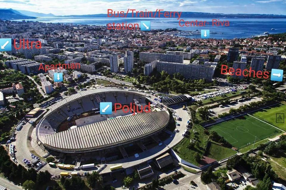 NEW Apartman Blue Mile Split Zewnętrze zdjęcie